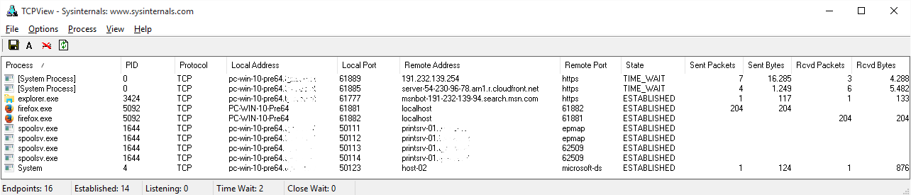 tcpview-connections